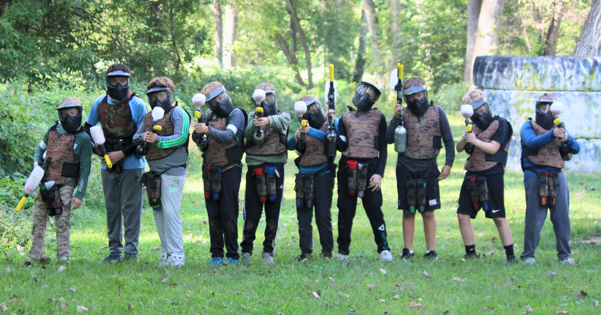 Birthday Party at Xtreme Paintball Agawam MA